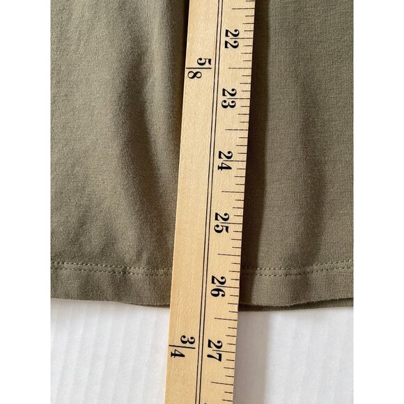 Alessandra B Women's Olive Green Camisole With Built-In Bra Size 42C Top Y2K - Picture 8 of 10